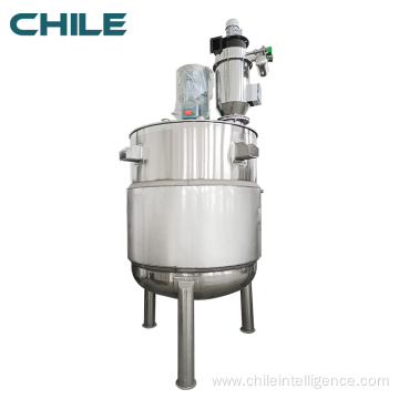 Stainless steel kettle for coating